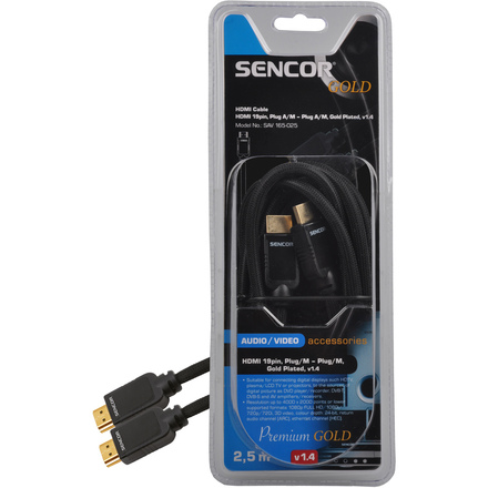 Kabel HDMI 2,5m Sencor SAV 165-025