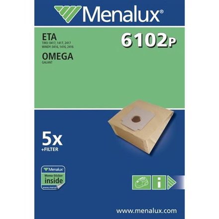 Sáčky do vysavače Electrolux 6102 P MENALUX