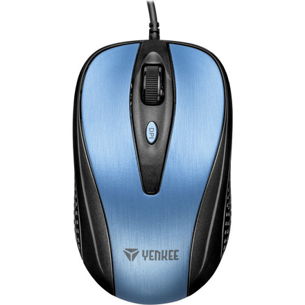 Počítačová myš Yenkee YMS 1025BE Myš USB Quito modrá