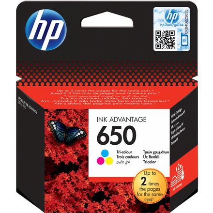 Cartridge HP CZ102AE barevný INK No.650