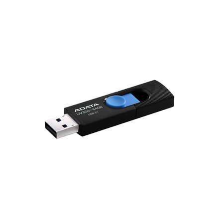 USB Flash disk A-Data USB UV320 64GB black/blue (USB 3.0) (AUV320-64G-RBKBL)