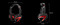 Headset A4Tech Bloody G500 - černý/ červený (5)