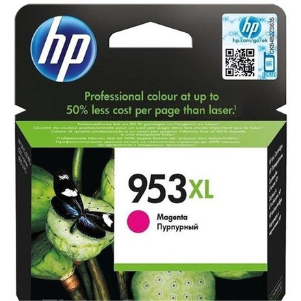Inkoustová náplň HP 953XL 1600 stran - purpurová originální
