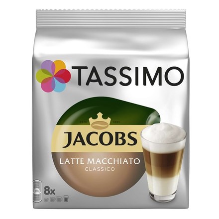 Kávové kapsle Jacobs Krönung Latte Macchiato 264g Tassimo