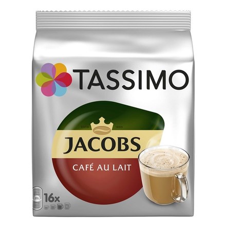 Kávové kapsle Jacobs Cafe Au Lait 184g