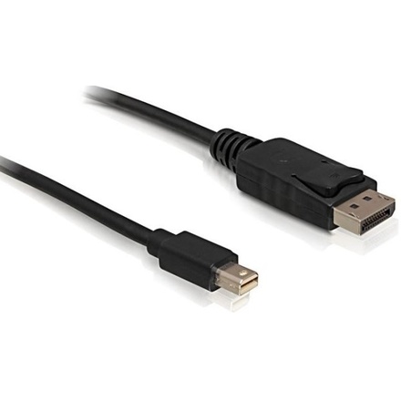 DisplayPort kabel DeLock Mini DisplayPort / DisplayPort, 3m - černý