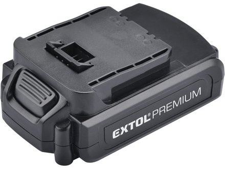 Náhradní baterie Extol Premium (8891114B) 18V, Li-ion, 1500mAh, pro 8891114