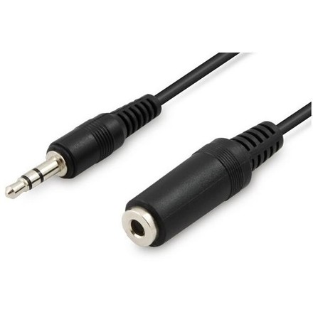 AV kabel AQ Prodl. audio 3, 5 mm/ 3, 5 mm, M/ M, 5 m - černá (CA41050)