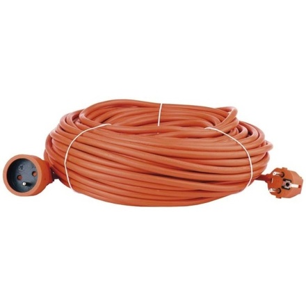 Prodlužovací kabel Emos P01140 1x zásuvka, 40m - oranžový