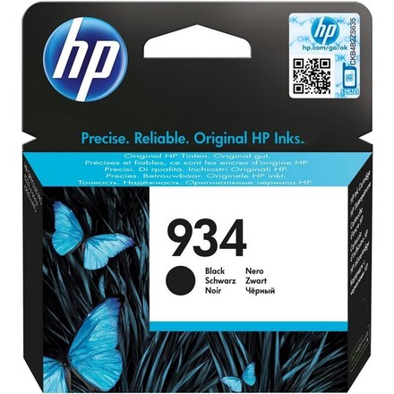 Inkoustová náplň HP 934, C2P19AE - černá