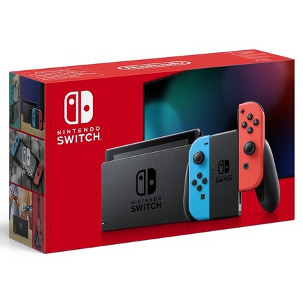 Herní konzole Nintendo Switch s Joy-Con v2 - červená/ modrá