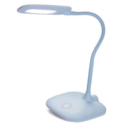 Stolní lampa Emos Z7602BL LED stolní lampa STELLA, modrá