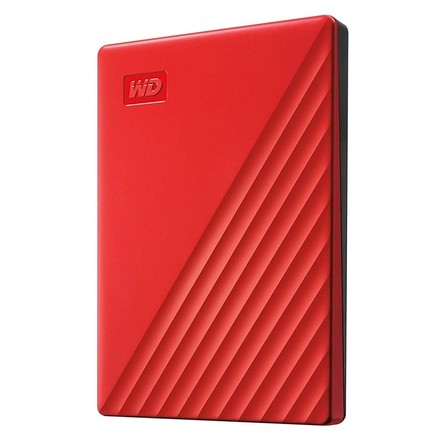Externí pevný disk 2,5&quot; Western Digital My Passport Portable 2TB, USB 3.0 - červený (WDBYVG0020BRD)