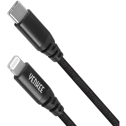 Lightning kabel Yenkee YCU 631 BK USB C / lightning 1m