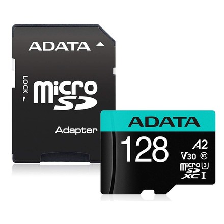 Paměťová karta A-DATA MicroSDXC 128GB AUSDX128GUI3V30SA2-RA1