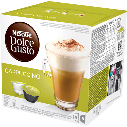 Kávové kapsle Nescafé Dolce Gusto Cappuccino 16kapslí