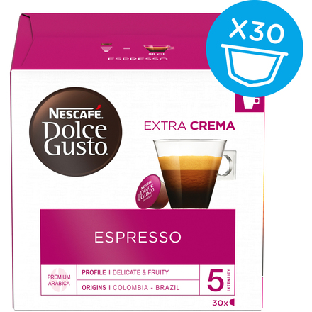 Kávové kapsle Nescafé Dolce Gusto ESPRESSO 30cap 30Cap