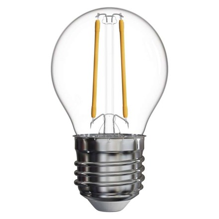 LED žárovka Emos Z74246 Žárovka LED Filament Mini Globe, 2W, E27, neutrální bílá