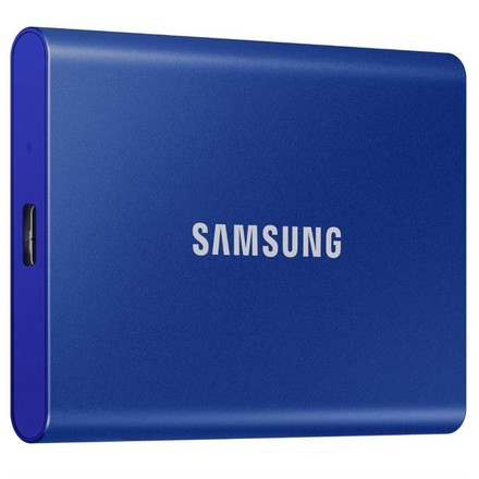 Externí pevný SSD disk Samsung T7 1TB - modrý (MUPC1T0HWW)