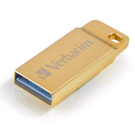 USB Flash disk Verbatim Store &apos;n&apos; Go Metal Executive 64GB USB 3.0 - zlatý