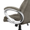 Kancelářská židle Autronic Kancelářská židle, tmavě šedá látka, kříž plastový stříbrný, houpací mechanismus (KA-G196 GREY2) (11)