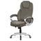Kancelářská židle Autronic Kancelářská židle, tmavě šedá látka, kříž plastový stříbrný, houpací mechanismus (KA-G196 GREY2) (2)