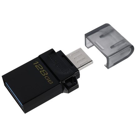USB Flash disk Kingston DataTraveler microDuo3 Gen2 128GB - černý