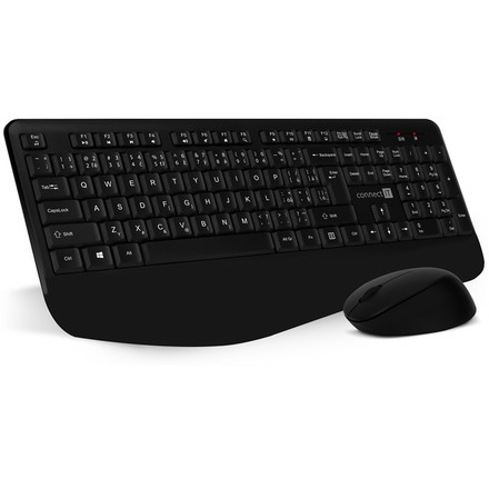 Set klávesnice s myší Connect IT Combo CKM-7803-CS, CZ/ SK - černá