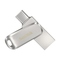 USB Flash disk Sandisk Ultra Dual Luxe 64GB USB/ USB-C - stříbrný (1)