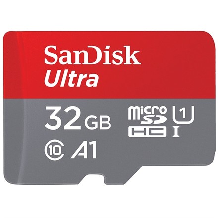Paměťová karta Sandisk Micro SDHC Ultra Android 32GB UHS-I U1 (120R/ 20W) + adapter