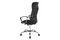 Kancelářská židle Autronic Kancelářská židle s podhlavníkem z ekokůže, potah černá látka MESH a síťovina MESH, houpací mechanismus, kovový kříž (KA-E305 BK) (1)