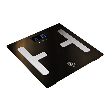 Osobní váha Berlingerhaus BH-9220 Osobní váha Smart s tělesnou analýzou 150 kg Shiny Black Collection