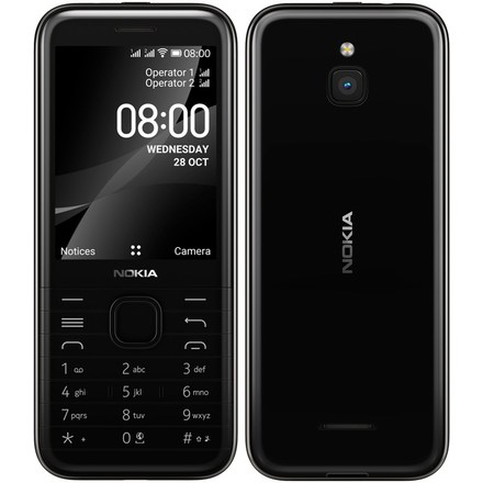 Mobilní telefon Nokia 8000 4G - černý