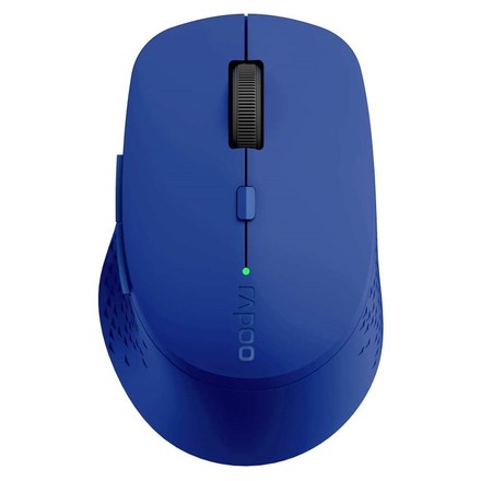 Počítačová myš Rapoo M300 / optická/ 6 tlačítek/ 1600DPI - modrá