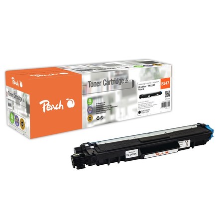 Toner Peach TN-247, 3000 stran kompatibilní - černá