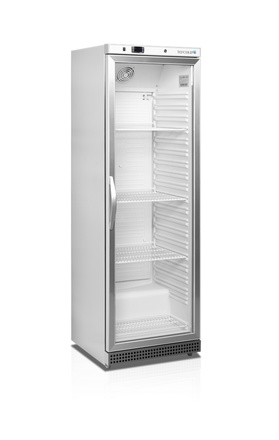 Chladicí skříň jednodveřová s prosklenými dveřmi Tefcold UR 400 SG