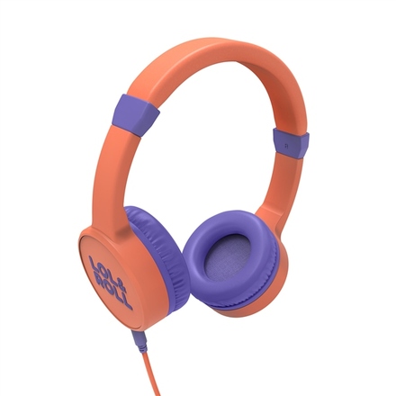 Polootevřená sluchátka Energy Sistem Lol&amp;Roll Pop Kids - oranžová