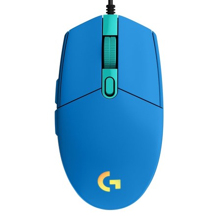 Počítačová myš Logitech Gaming G203 Lightsync / optická/ 6 tlačítek/ 8000DPI - modrá