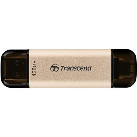 USB Flash disk Transcend JetFlash 930C 128GB USB 3.2USB-C - zlatý