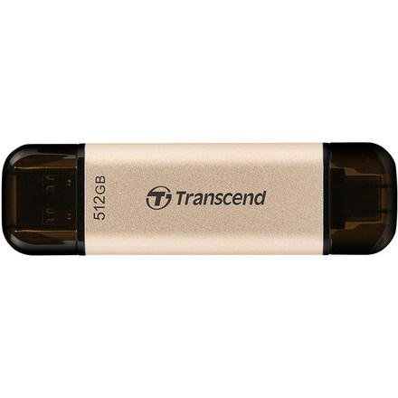 USB Flash disk Transcend JetFlash 930C 512GB USB 3.2USB-C - zlatý