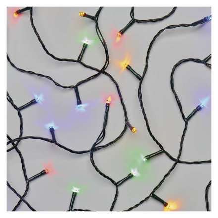Vánoční řetěz Emos D4AM04 LED vánoční řetěz, 18 m, venkovní i vnitřní, multicolor, časovač