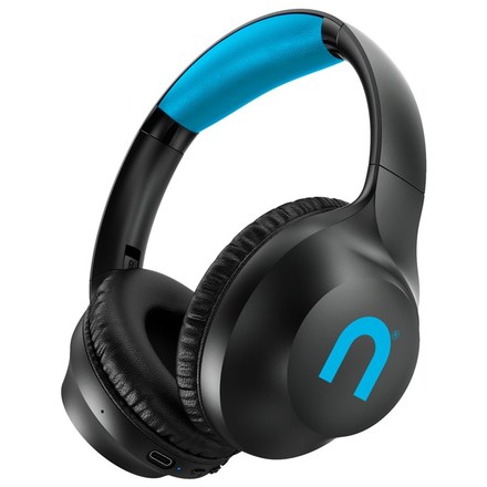 Polootevřená sluchátka Niceboy HIVE XL 3 - černá/ modrá