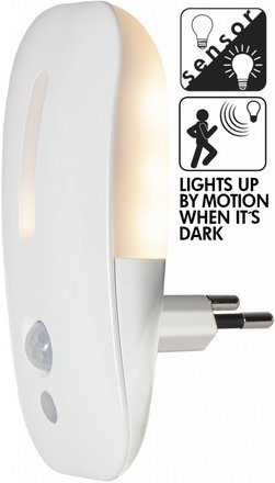 Orientační svítidlo STAR trading (357-15) LED svít. noční soumrak + pohyb čidlo 0,9W