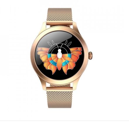 Chytré hodinky Deveroux Smartwatch KW10PRO Gold (rozbaleno)