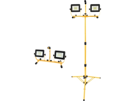 LED reflektor Extol Light (43282) reflektor LED, 2x2700lm, se stojanem 180cm