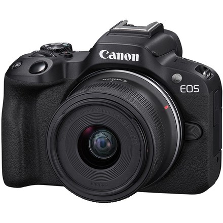 Kompaktní fotoaparát s vyměnitelným objektivem Canon EOS R50 + RF-S 18-45 IS STM, černý