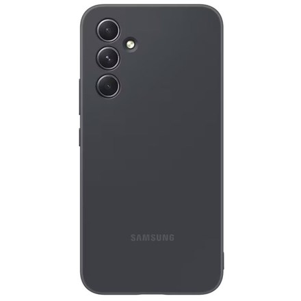 Kryt na mobil Samsung Silicon Cover na Galaxy A54 - černý
