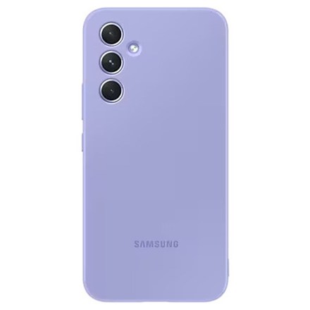 Kryt na mobil Samsung Silicon Cover na Galaxy A54 - fialový