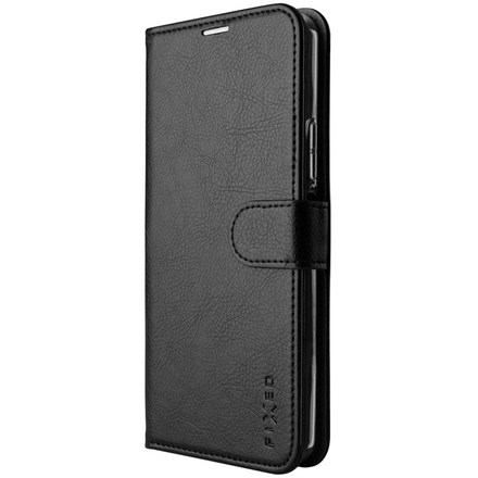 Pouzdro na mobil flipové Fixed Opus na Samsung Galaxy A04 - černé