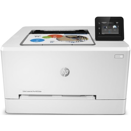 Laserová tiskárna HP Color LaserJet Pro M255dw A4, 21str./ min, 21str./ min, 600 x 600, 256 MB, WF, - bílý (7KW64A)